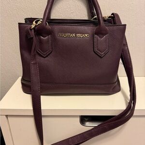 Christian Siriano Deep Purple Satchel
